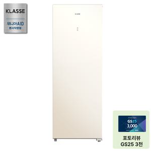 [클라쎄] 가정용 냉동고 236L FUA923RSB4G(AK) 선반식 서랍식 이지핸들 소주모드