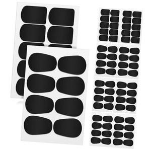 파보모토 94pcs 색소폰 쿠션 색소폰용 클라리넷 마우스피스 패드 접착 식품 등급 실리콘 매트