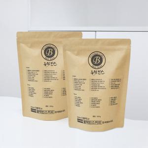 블랙빈스 원두커피 500g x 2봉 갓 볶은 인도네시아 만델링 G1