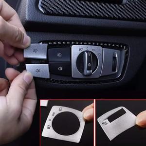 헤드라이트 버튼 장식 스티커 BMW 1 2 3 4 시리즈 GT X5 X6 F20 F30 F
