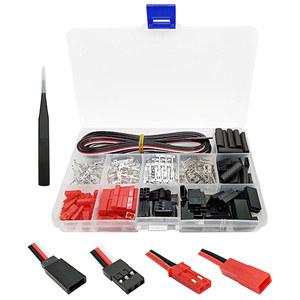 크림프 소켓 키트 서보 DIY 와이어 JST 22AWG 커넥터 JR 익스텐션 54MM SYP 케이블 터미널 케이블 후타바용 400