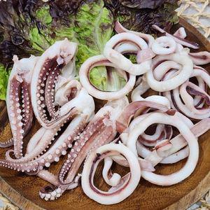 손질 오징어 링채 절단 오징어링 200g x 1팩