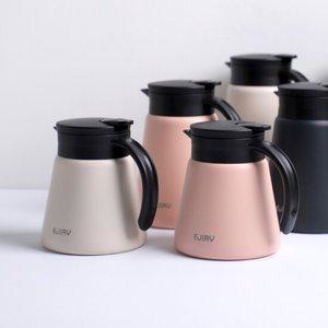 에지리 루틴 스텐 보온보냉 주전자 테이블 팟 600ml 2color 택1