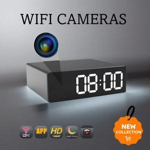 홈캠 CCTV 야간 투시경 시계 카메라 비밀 보이지 않는 보안 모니터링 와이파이 1080P HD 미니 지원