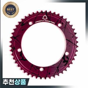 열렬하게 고정 기어 체인 링 BCD144 48T 트랙 자전거 단일 속도 휠 크랭크  용 디스크 플레이트 부품