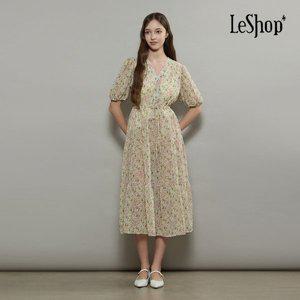 [르샵] 로맨틱 V넥 쉬폰 롱 원피스 (BP4OP009A)