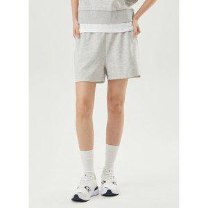 [르꼬끄](강남점)[이월][30% OFF] 여성 더블텐션 3.5부 반바지 / MGR (QP122OHP11)