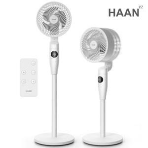 한경희생활과학 AI 음성인식 8단풍속 리모컨 스탠드 서큘레이터 HAAN-HDC330