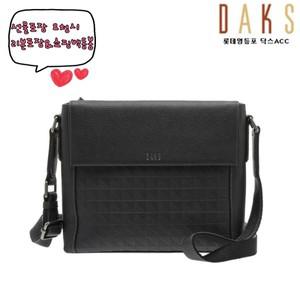 [롯데백화점]닥스 액세서리 [영등포점][GRIDⅡ] 블랙 삼각패턴 크로스백 DBBA2F263