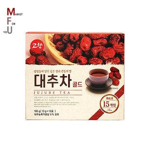 고향 대추차 13g x 15스틱/전통차/한방차/쌍화/생강/M