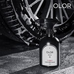 현대모비스 오로르 휠앤타이어 클리너 500ml 블랑코/그리너리향첨가