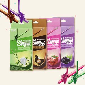 헬로도기 오래먹는개껌 강아지이갈이간식 양치껌 멍빼로 4종 세트
