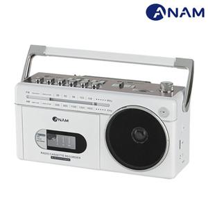 아남 PA-720BT 블루투스 카세트 플레이 라디오 화이트