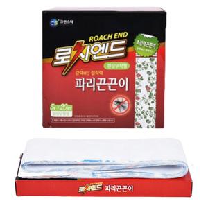 파리끈끈이 긴파리덫 천장설치형 시장벌레찐득이 붙이는 생선파리잡이