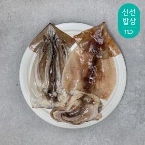[은하수산] 손질 오징어 1.1kg (4~8미)