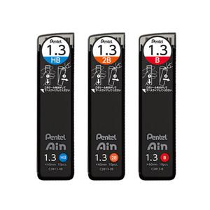 펜텔 샤프심 아인 1.3mm 낱개 심플한 케이스