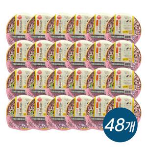 오뚜기 식감만족 찰진 흑미잡곡밥 즉석밥 햇반 210g x 48개
