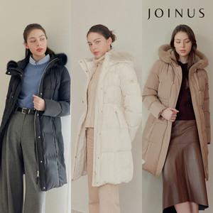 조이너스 여성 다운 후디드 롱패딩 3종 택1 J234B801A