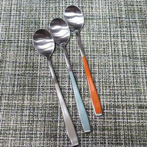 [기타]티스푼 FJBXKQAX 커트러리 디저트 스푼 수저 숟가락 14.5cm 3P