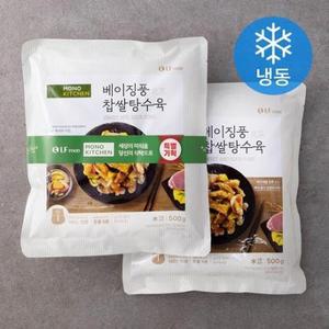 모노키친 베이징풍 찹쌀 탕수육 (냉동) 500g, 2개 one option