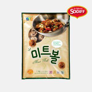 [소디프] 미트볼 1kg (11~12g*89~91개입)