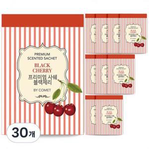 코멧 프리미엄 샤쉐 옷장방향제 10g × 과일/트로피칼향 30개