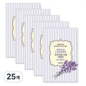 코멧 프리미엄 샤쉐 옷장방향제 20g × 허브향 25개