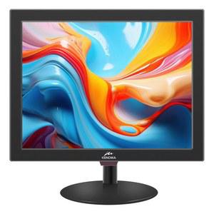 KENOWA 15인치 PC 모니터, WINDOWS 7용 컴퓨터 디스플레이 /8 /10 /11, LED 1400 X 1050 화면, 4:3 화면 비율, 60HZ, 5MS, 75 * 75MM VESA 홀, HDMI, VGA, BNC, AV, TN 패널, 듀얼 스피커 포함 포트
