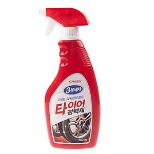 650ml 광택제 타이어 셀프세차 휠크리너 휠청소
