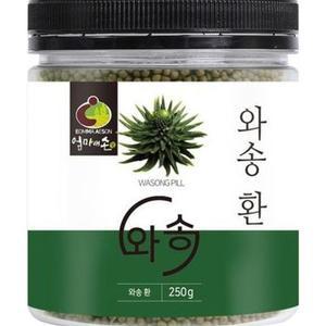 자연의 혹독함을 이겨낸 와송환 250g 환 분말 건강보조식품 건강즙 야채즙