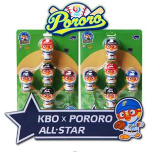 KBO 뽀로로 피규어 야구 5p 피규어 어린이 장난감