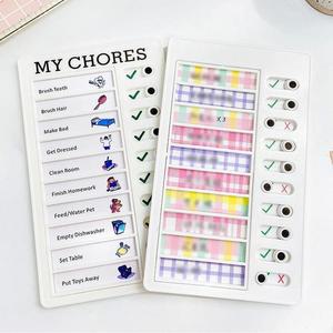 퓨어 투두리스트 보드 생활계획표 시간 체크 TODOLIST