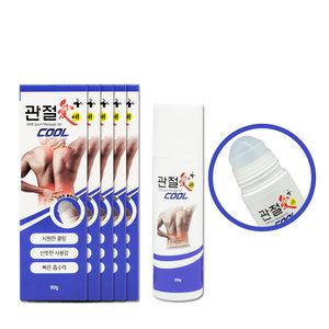 WHB 웰빙헬스 관절애 쿨 마사지 겔 90g 5개