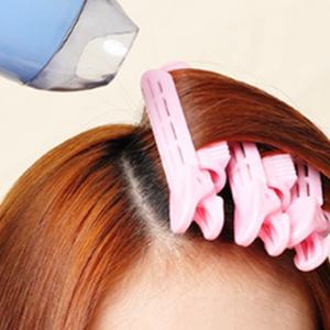 여자 남자 앞머리 집게 가르마 뿌리 볼륨 헤어롤 2개