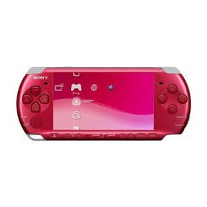 소니 플레이스테이션 포터블 PSP 시리즈 게임 휴대용 빨간색 3000 콘솔 갱신 시스템