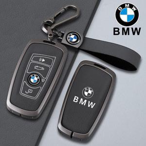 차키케이스 가죽 자동차 키 쉘 커버 원격 키리스 케이스 BMW CAS4 F FEM 3 5 7 시리즈 E90 E92 E93 X5 F10 F20 F30 F40 액세서리