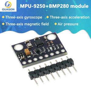 보드 I2C 자이로스코프 91 10DOF 5V 나침반 IIC 가속 모듈 9250 MPU9250 MPU SPI GY 센서 BMP280