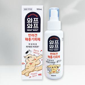 일동제약 와프와프 반려견 해충 기피제 100ml