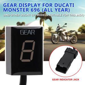 Ducati Scrambler 용 오토바이 기어 디스플레이 표시기 400 800 1000 Desmosedici RR Streetfighter Street