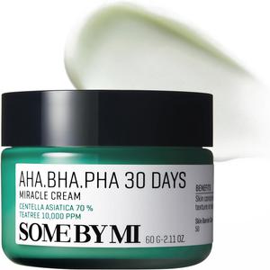 SOMEBYMI 삼바이미 AHA.BHA.PHA 30 데이즈 미라클 크림 Days Miracle Cream 60g 얼굴 보습 민감 건조 각질