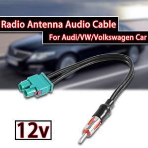 VW 수 Fakra 라디오 소켓 Audi Din 제품용 어댑터 더블 전자 Volkswagen 케이블 자동차 안테나 오디오