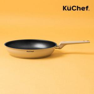 쿠쉐프 스텐 인덕션 세라믹 코팅 인덕션용 후라이팬 스텐팬 프라이팬 28cm 1개