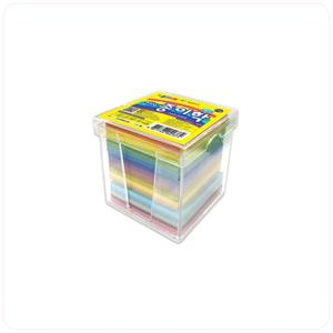 종이나라 단면 종이학접기 색종이 20색 1000매 / 6.9x6.9cm 1개