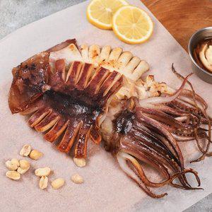 [강영수산]구룡포 반건조오징어 5미 대 (650g)
