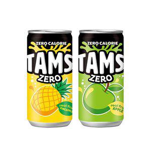 탐스제로 사과15개 파인애플15개 210ml 30캔