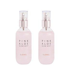 2개 비주얼 핑크알로에 글로우 수분 물광 미스트 100ml 2개 프로모션