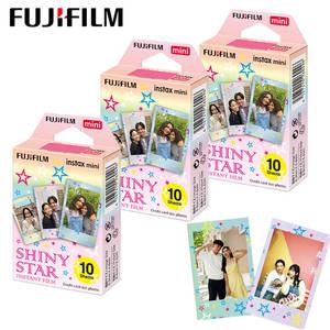 폴라로이드필름 102030 매 Fujifilm Shiny Star Instax 미니 컬러 필름 인화지 Fuji Mini 12 8 9 7s 25 26