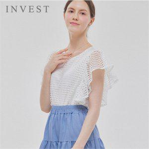 [인베스트]날개 소매 펀칭 블라우스_INI5M1BL5491