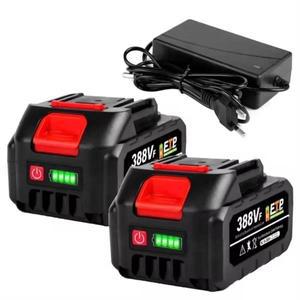 Makita호환  전동 공구 용 18V 388VF 15000mAh 대용량 충전식 리튬 이온 배터리 무선 드릴 브러시리스 렌치