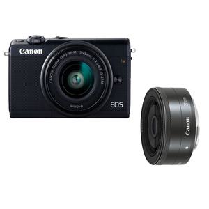 티&에스쇼핑_병행수입_캐논 EOS M100 + 15-45mm +22mm STM 렌즈킷 패키지_캐논 미러리스